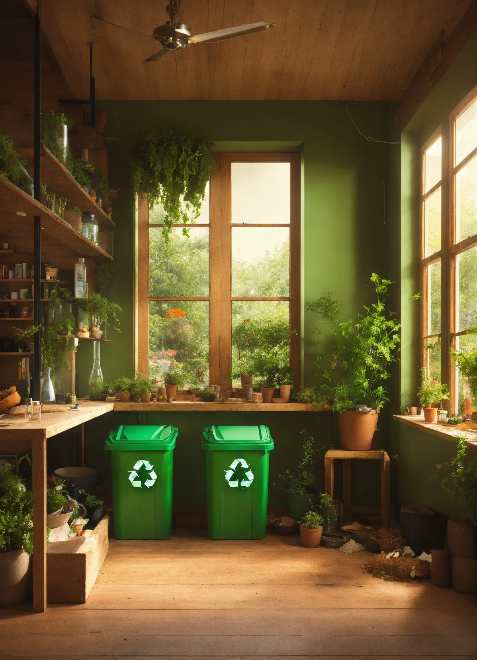 Reclaimed wood planks