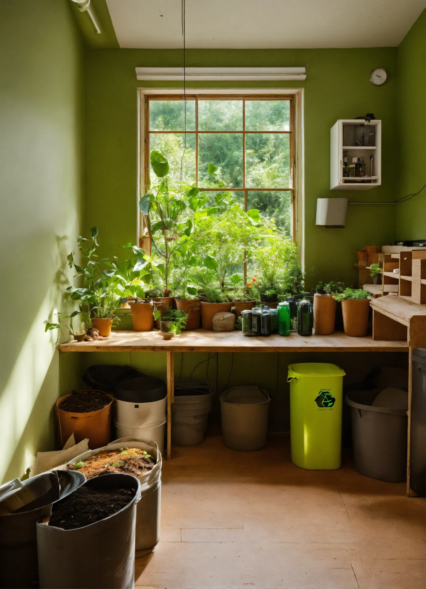 Recycled wood furniture