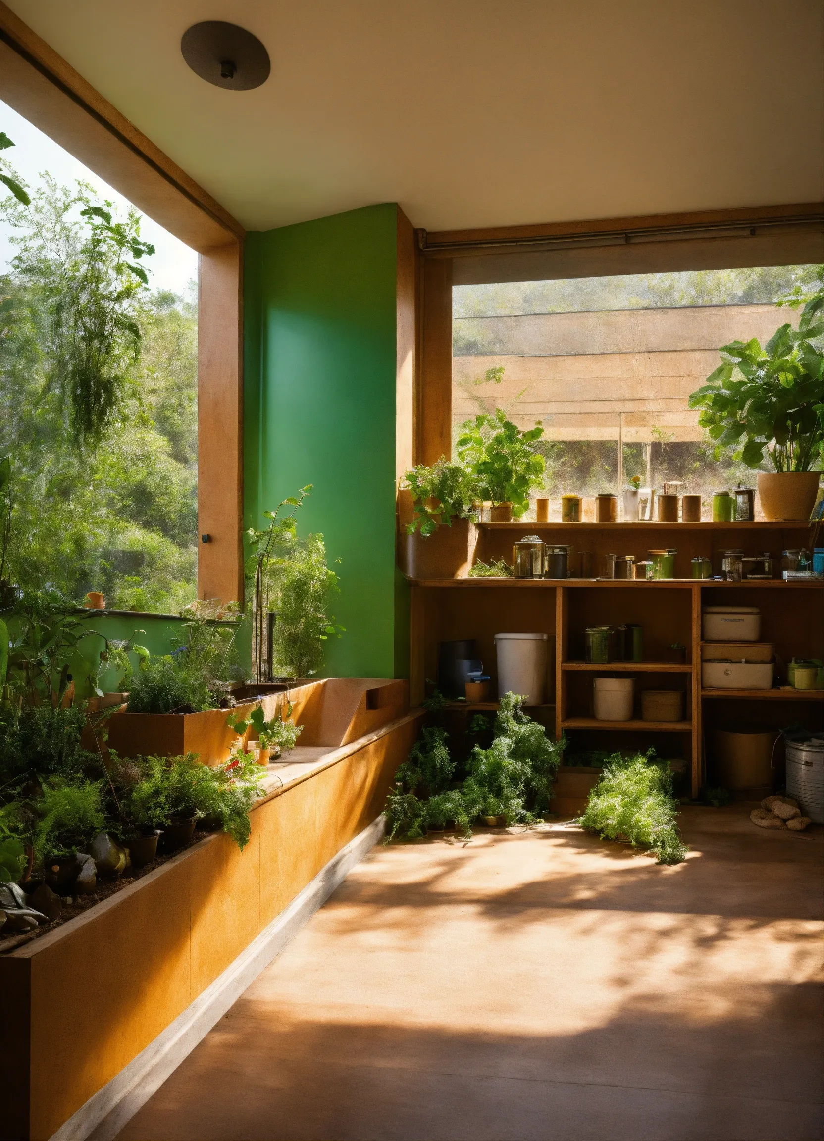 Textile patchwork art